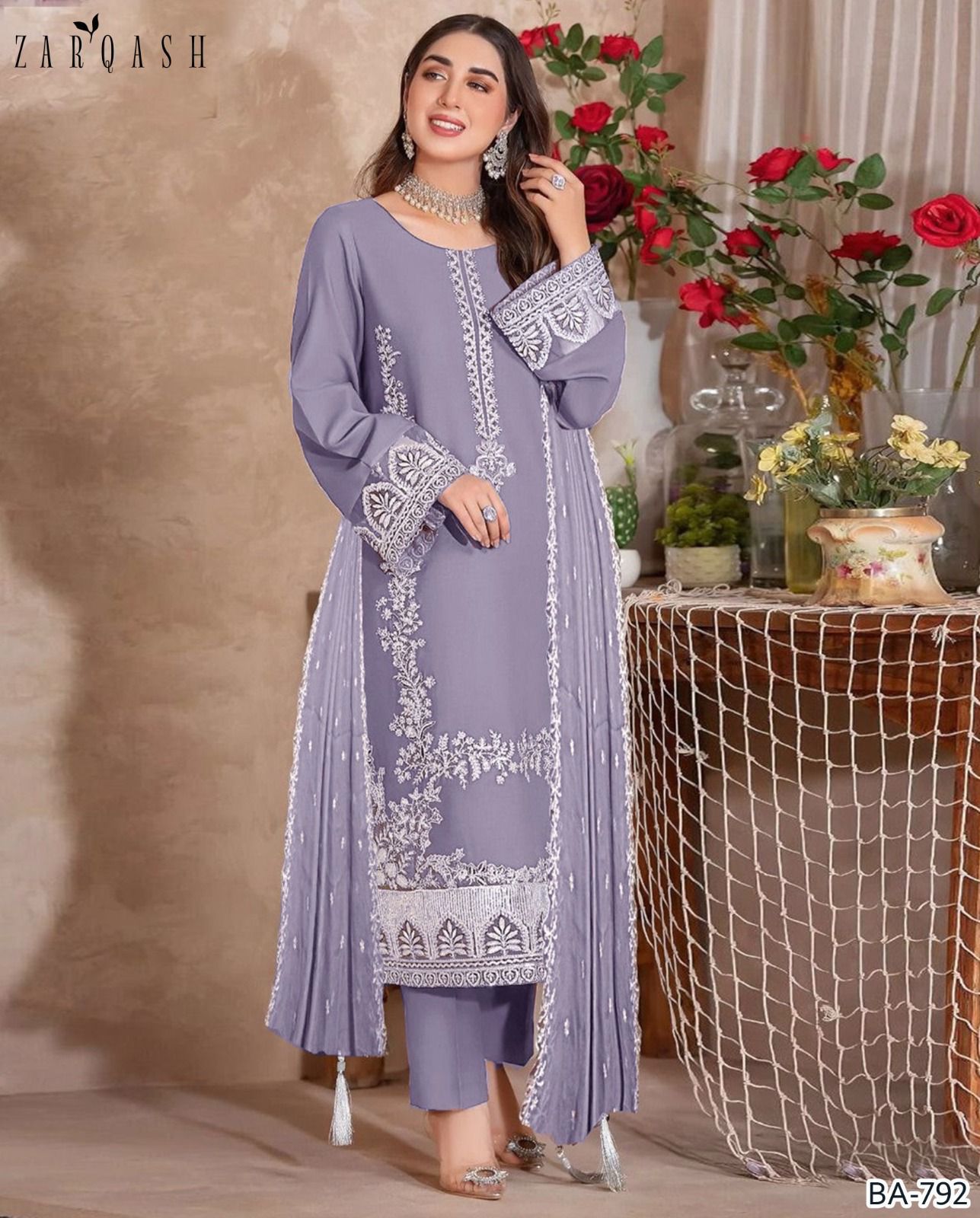 DHANAK EMB 3pc