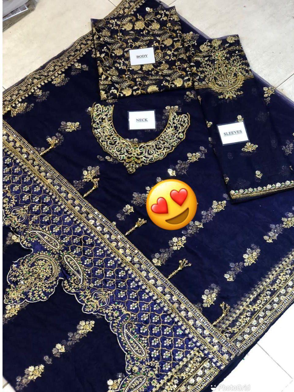 Maria B saree wedding collection 2025